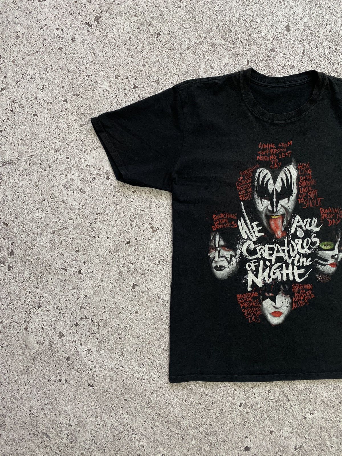 Band Tees × Vintage Vintage Kiss We Are Creatures Of The Night Rock T-shirt 2015 Size US XL / EU 56 / 4 - 2 Thumbnail