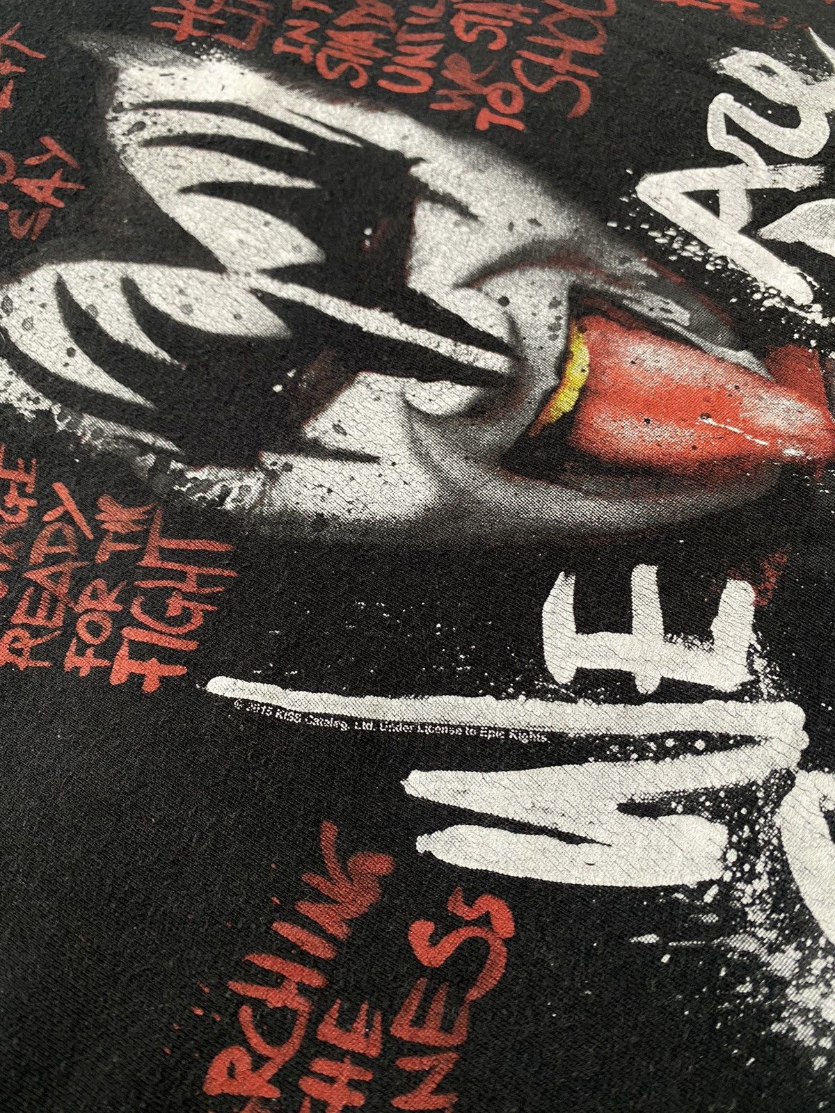 Band Tees × Vintage Vintage Kiss We Are Creatures Of The Night Rock T-shirt 2015 Size US XL / EU 56 / 4 - 5 Thumbnail
