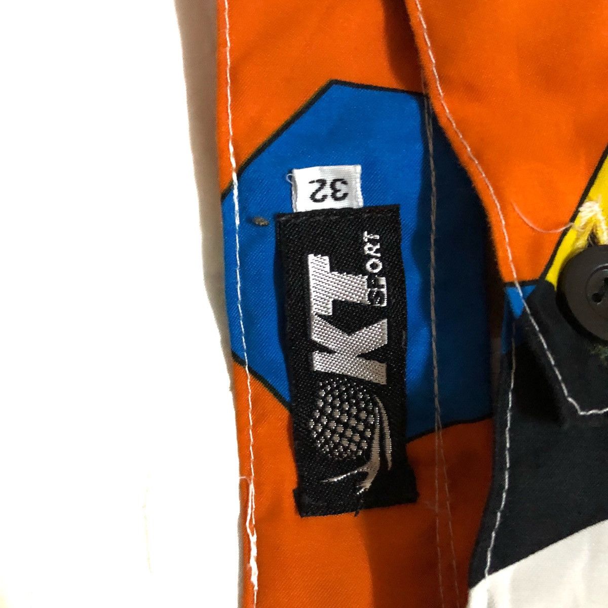 Japanese Brand ❌VINTAGE LONG PANTS COLOUR BLOCK❌ Size US 32 / EU 48 - 5 Thumbnail