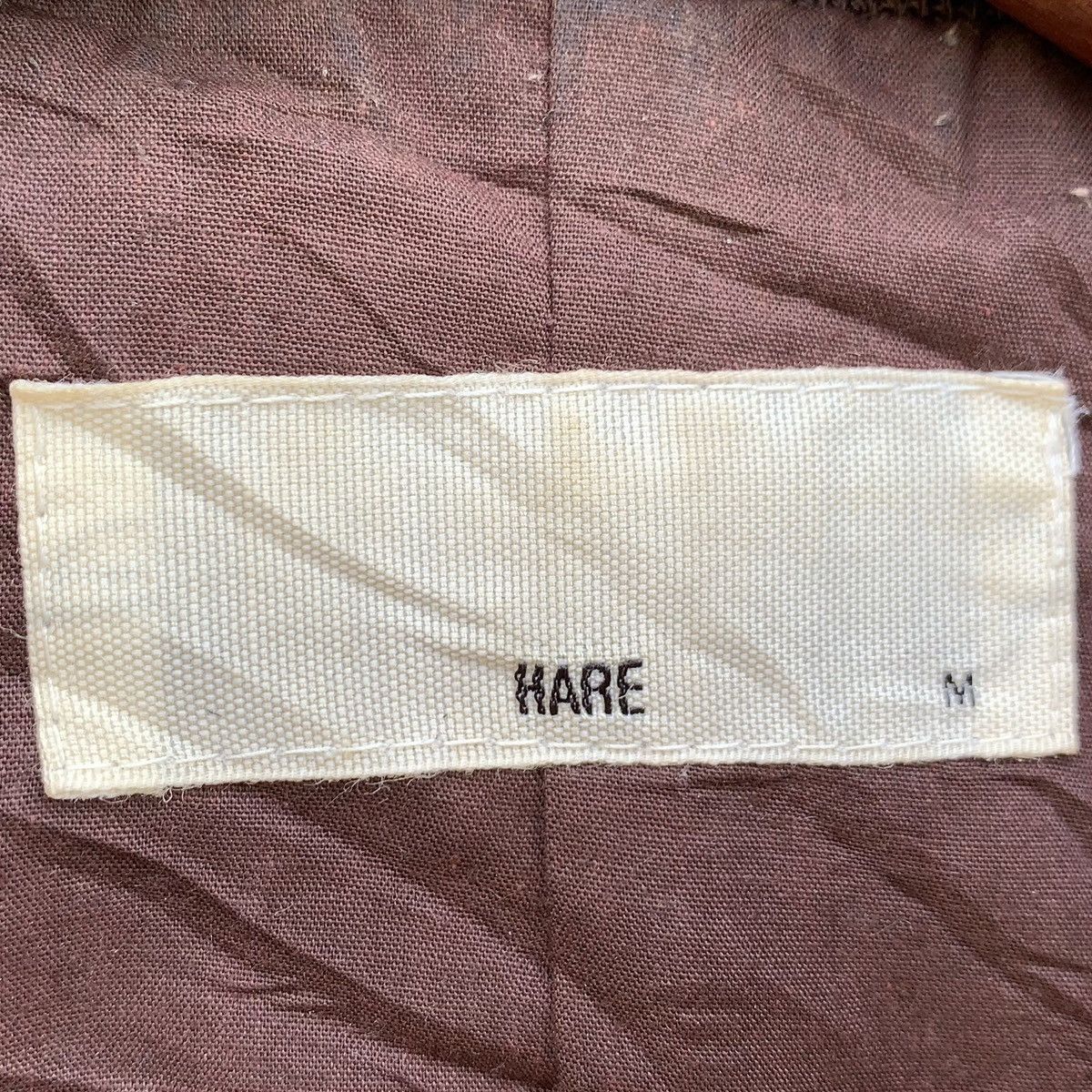 HARE HARE JAPAN SHEEPSKIN BROWN LEATHER BIKER JACKET Size US S / EU 44-46 / 1 - 10 Thumbnail