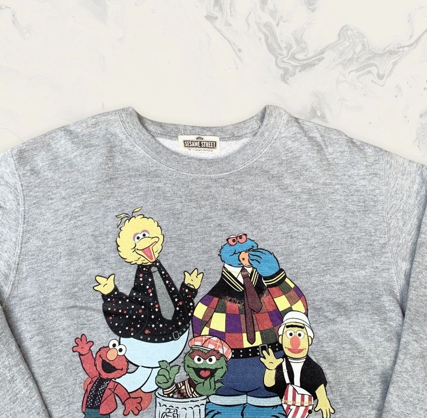 Cartoon Network Sesame Street Sweatshirt Size US M / EU 48-50 / 2 - 3 Thumbnail
