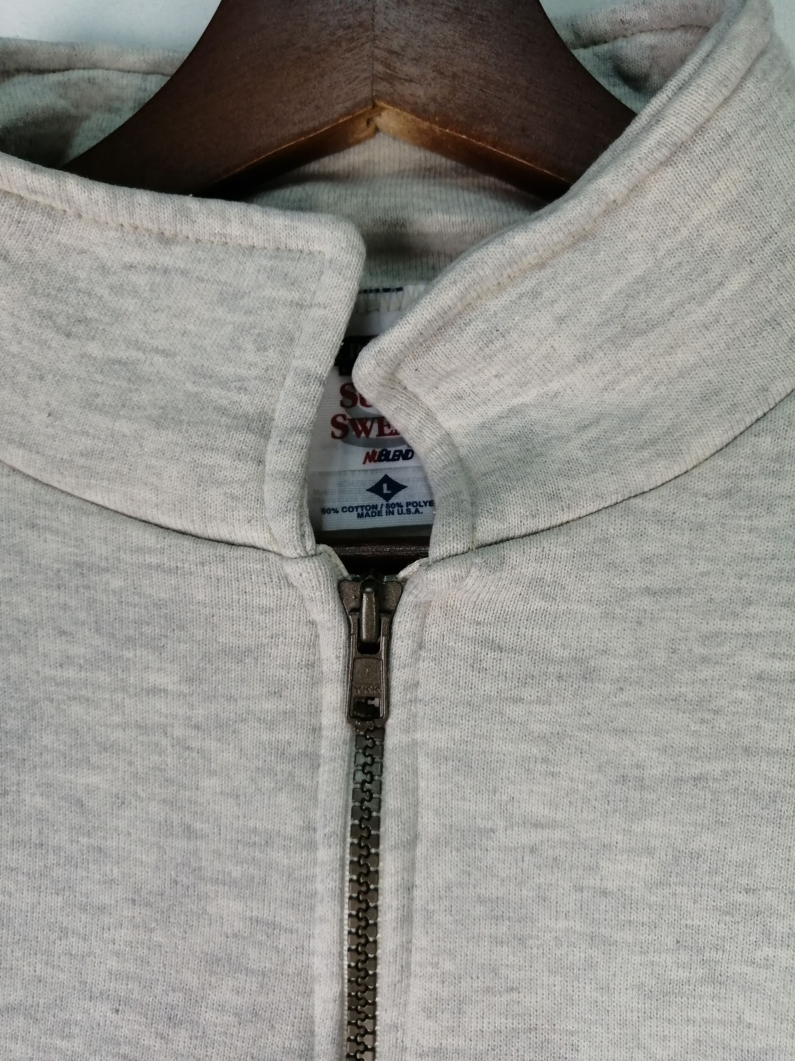 Tommy Hilfiger × Tommy Jeans Vintage 90s Tommy Sport Embroidery Hulf Zip Made in USA Size US L / EU 52-54 / 3 - 5 Thumbnail