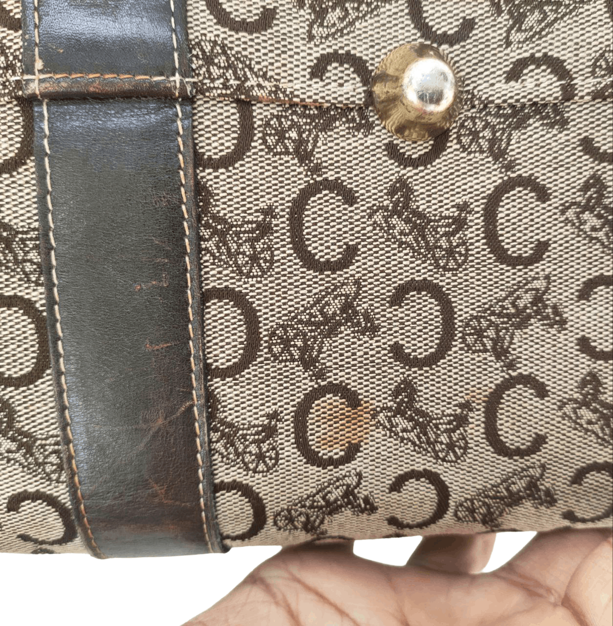 Celine Vintage Celine Monogram Bag Size ONE SIZE - 7 Thumbnail