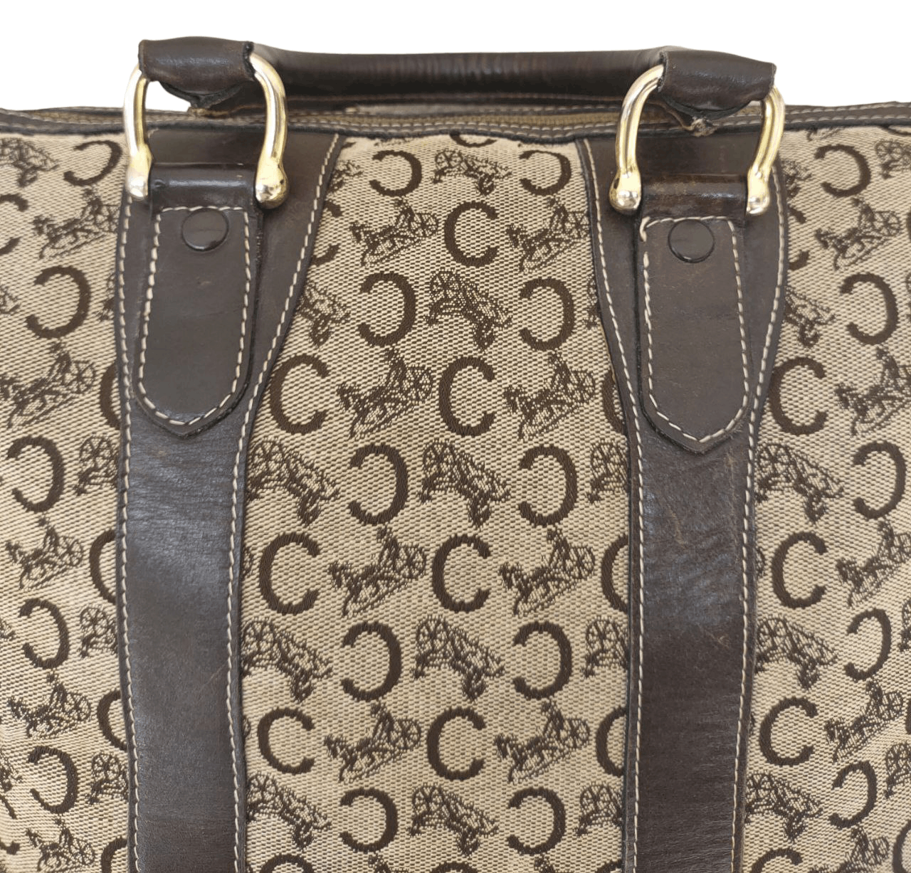 Celine Vintage Celine Monogram Bag Size ONE SIZE - 2 Thumbnail