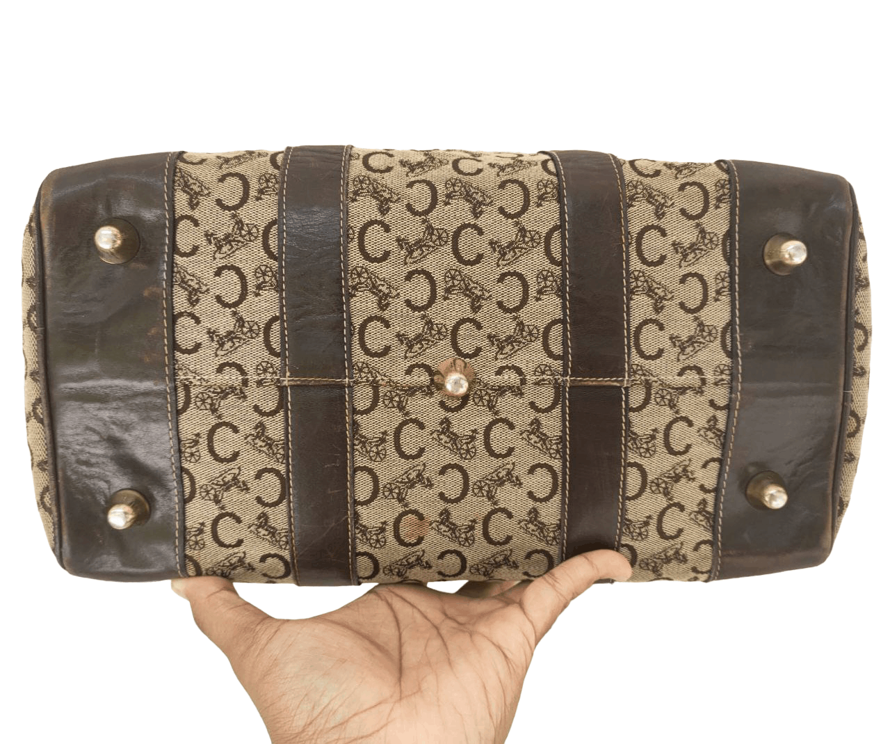 Celine Vintage Celine Monogram Bag Size ONE SIZE - 4 Thumbnail