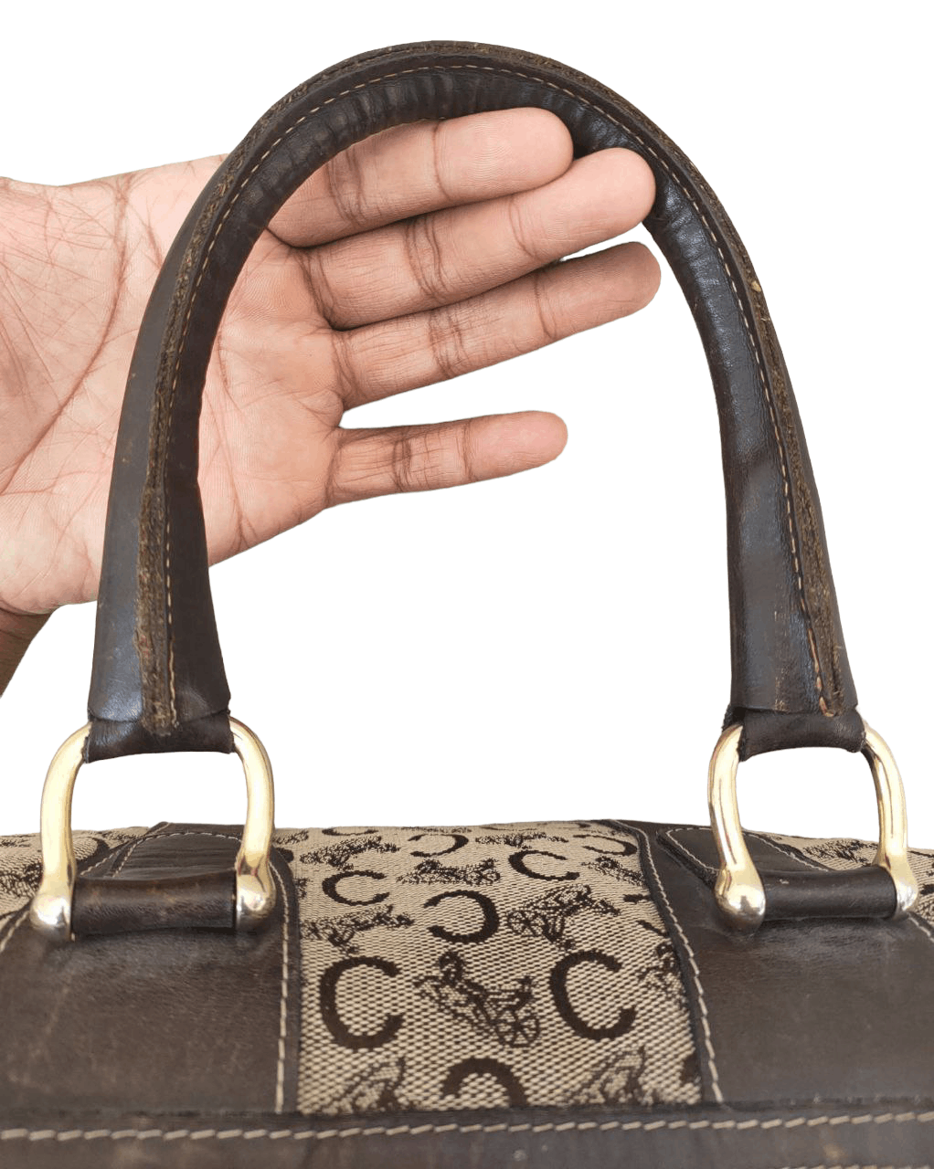Celine Vintage Celine Monogram Bag Size ONE SIZE - 9 Thumbnail
