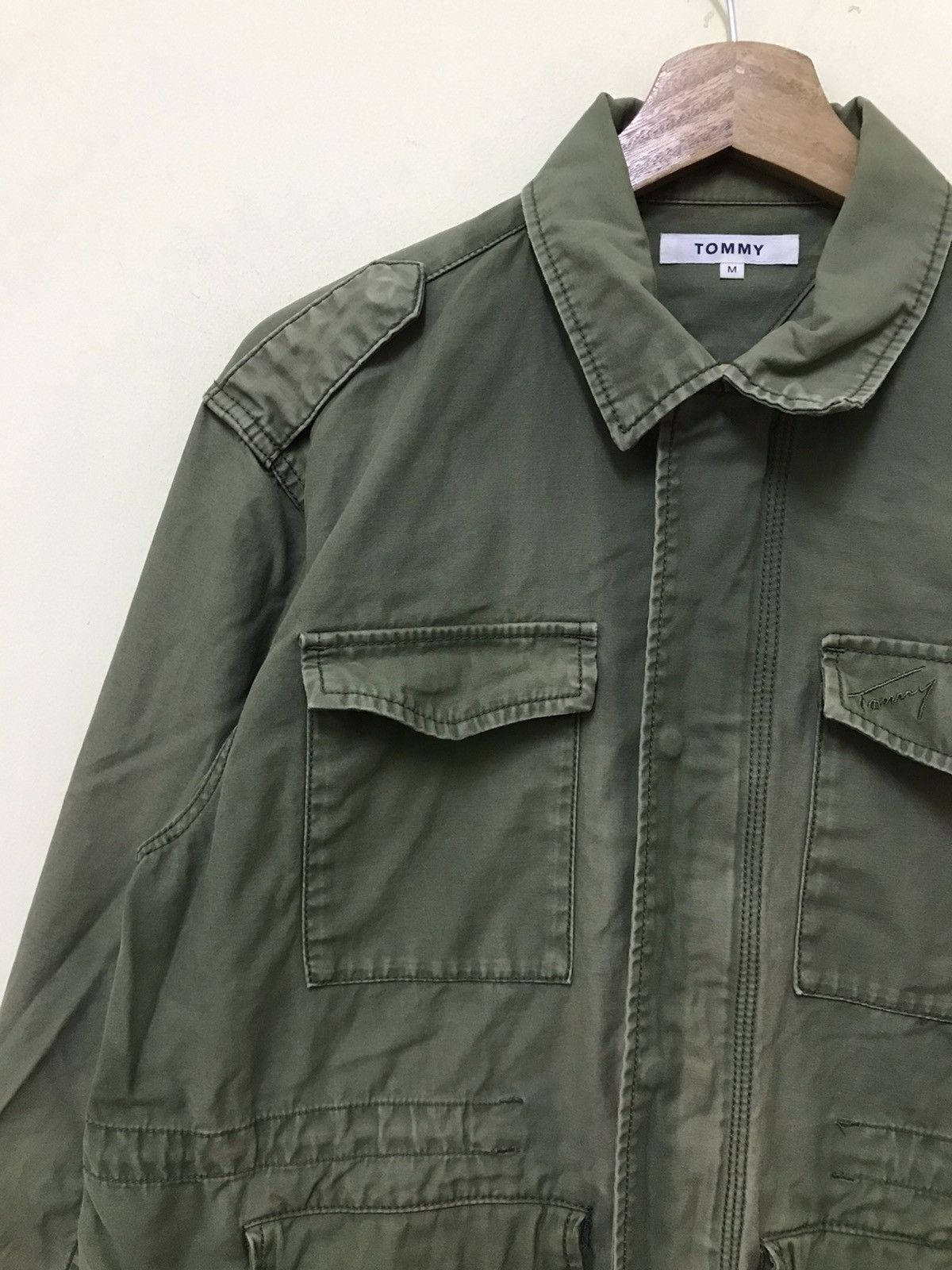 Tommy Jeans Vintage Tommy Military Utility Jacket Size US S / EU 44-46 / 1 - 8 Thumbnail