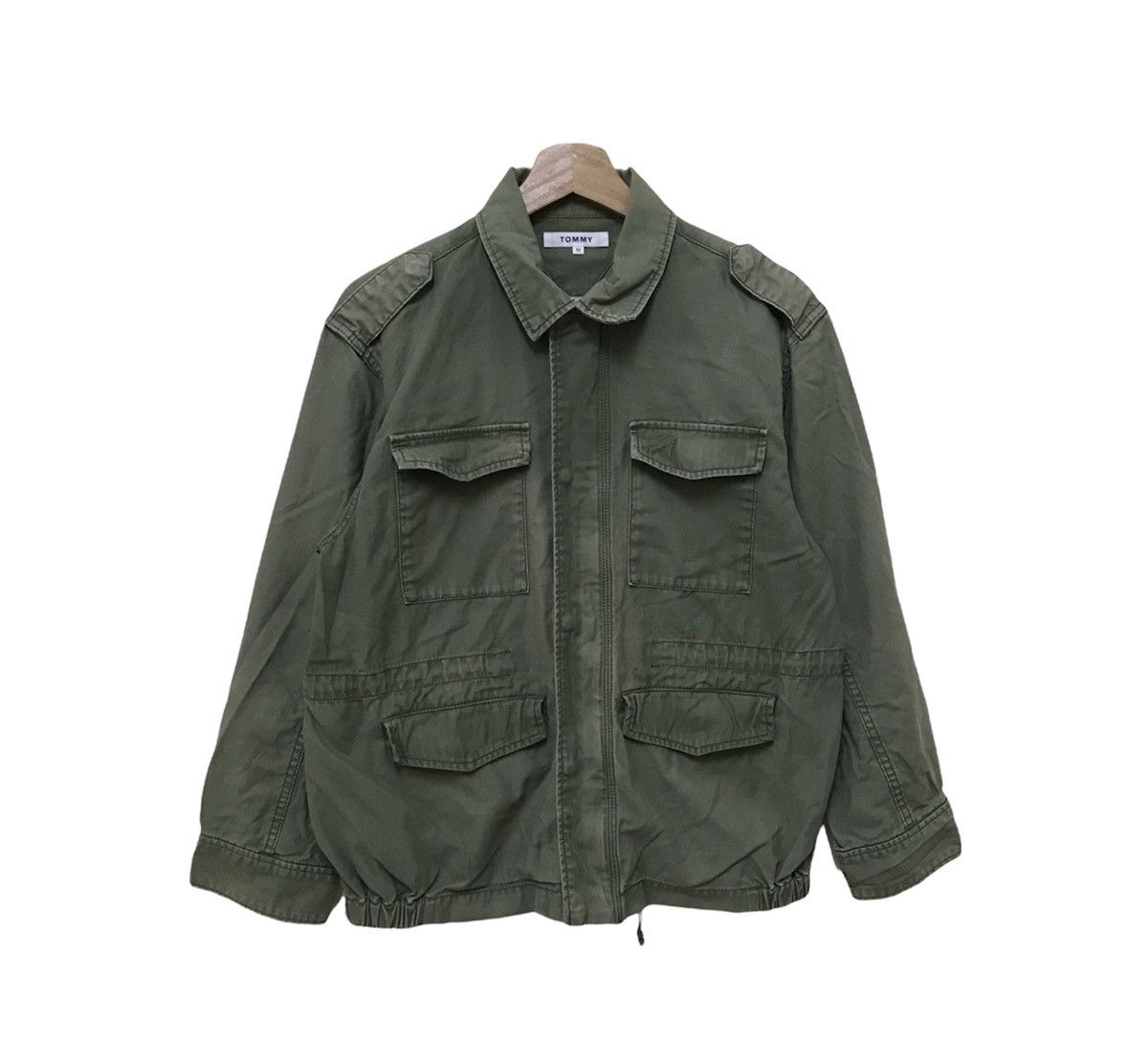 Tommy Jeans Vintage Tommy Military Utility Jacket Size US S / EU 44-46 / 1 - 1 Thumbnail