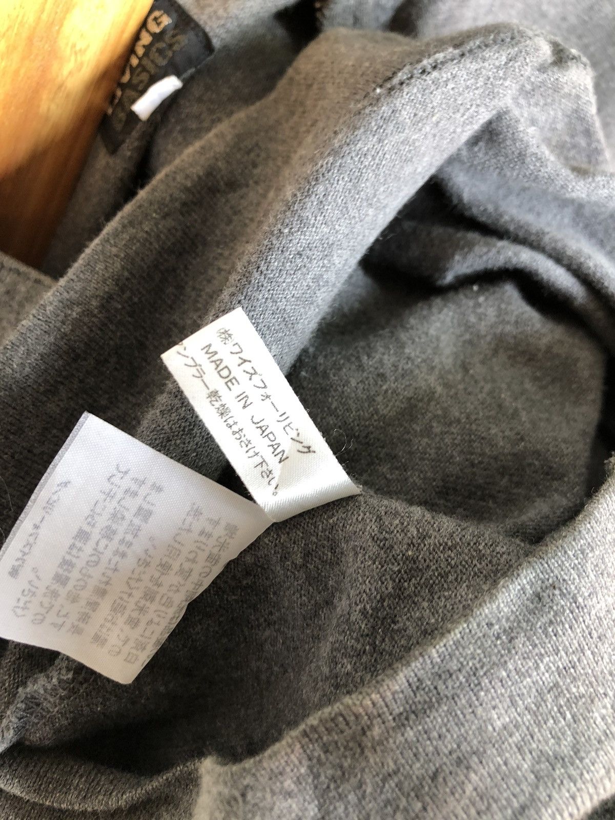 Yohji Yamamoto 🟢 Y’s Multipocket dark grey Zip Up Sweater Size US M / EU 48-50 / 2 - 6 Thumbnail