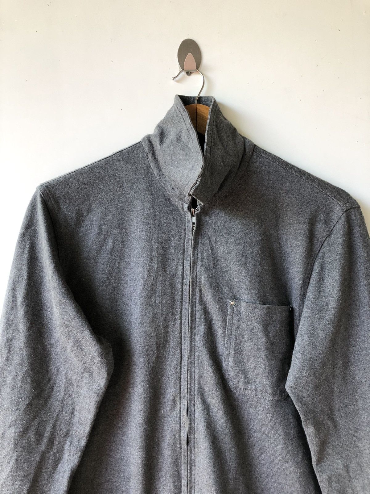 Yohji Yamamoto 🟢 Y’s Multipocket dark grey Zip Up Sweater Size US M / EU 48-50 / 2 - 3 Thumbnail