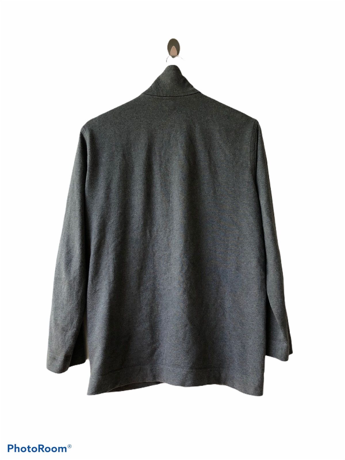 Yohji Yamamoto 🟢 Y’s Multipocket dark grey Zip Up Sweater Size US M / EU 48-50 / 2 - 2 Thumbnail