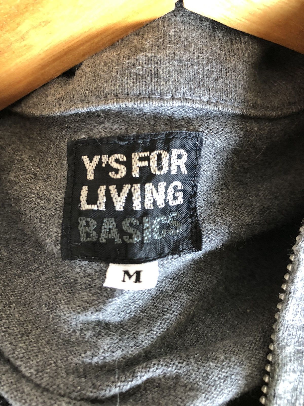 Yohji Yamamoto 🟢 Y’s Multipocket dark grey Zip Up Sweater Size US M / EU 48-50 / 2 - 5 Thumbnail