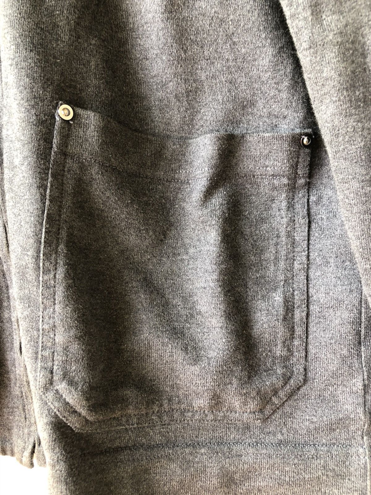 Yohji Yamamoto 🟢 Y’s Multipocket dark grey Zip Up Sweater Size US M / EU 48-50 / 2 - 4 Thumbnail