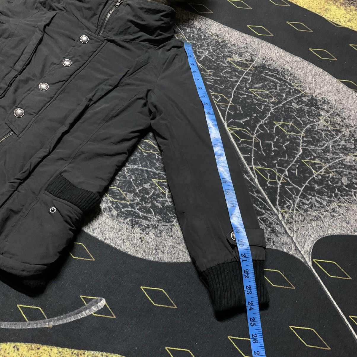 If Six Was Nine × Japanese Brand NAVANA DETACHABLE FURR HOODIE DOUBLE ZIPPER JACKET Size M / US 6-8 / IT 42-44 - 10 Thumbnail