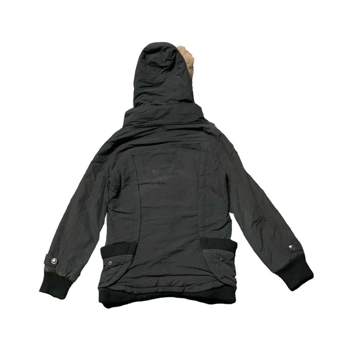 If Six Was Nine × Japanese Brand NAVANA DETACHABLE FURR HOODIE DOUBLE ZIPPER JACKET Size M / US 6-8 / IT 42-44 - 2 Thumbnail