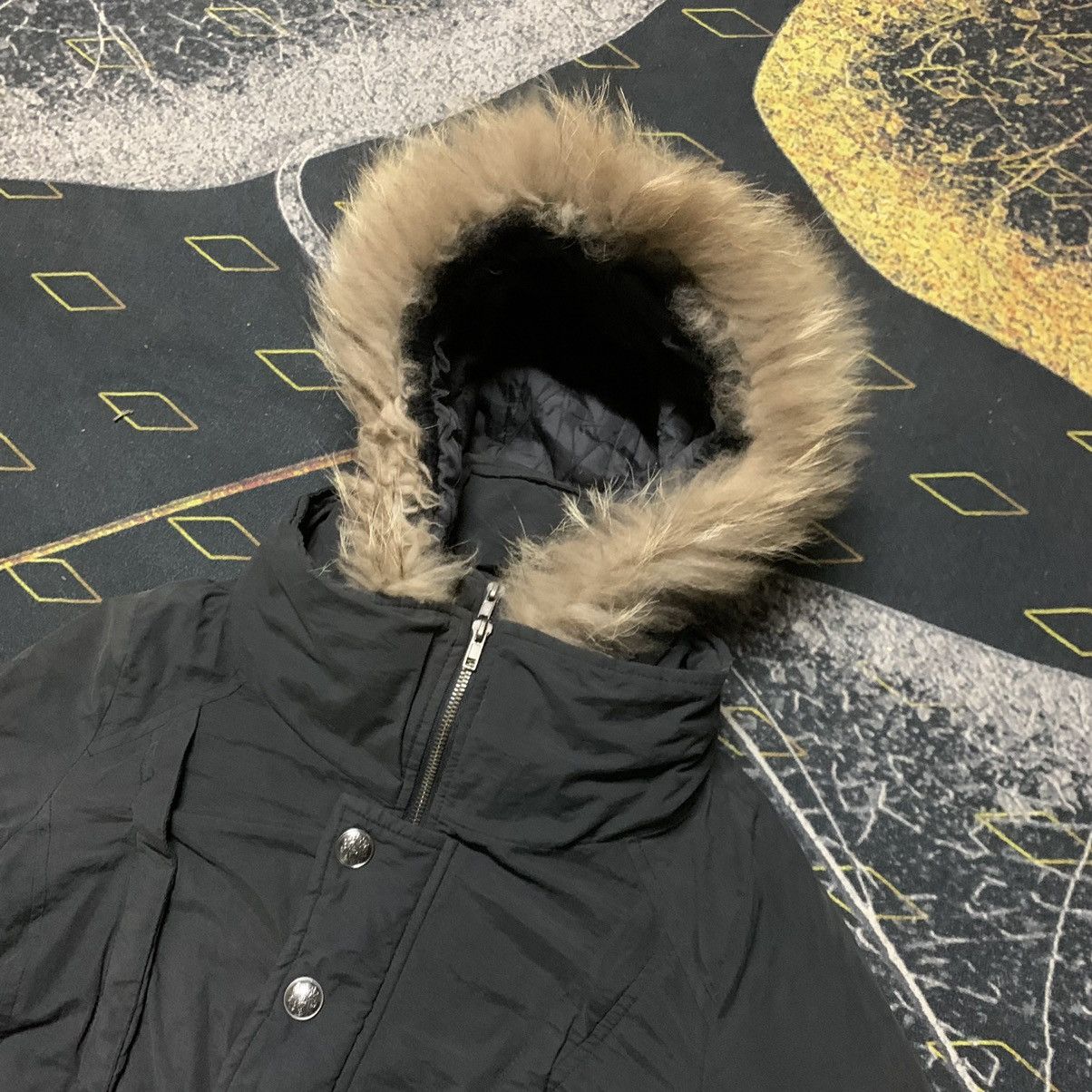If Six Was Nine × Japanese Brand NAVANA DETACHABLE FURR HOODIE DOUBLE ZIPPER JACKET Size M / US 6-8 / IT 42-44 - 4 Thumbnail