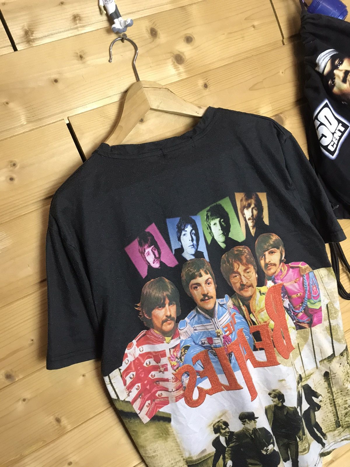 Band Tees Beatles over print t-shirt Size US XL / EU 56 / 4 - 8 Thumbnail