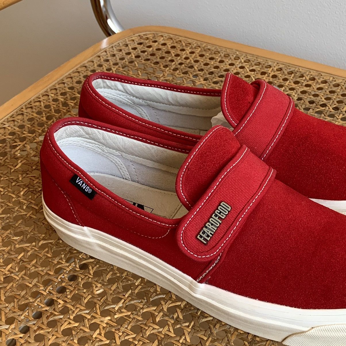 Fear of God × Vans Fear Of God Van Slip-On (2017) - VN0A3J9FPQT Size US 10 / EU 43 - 6 Thumbnail