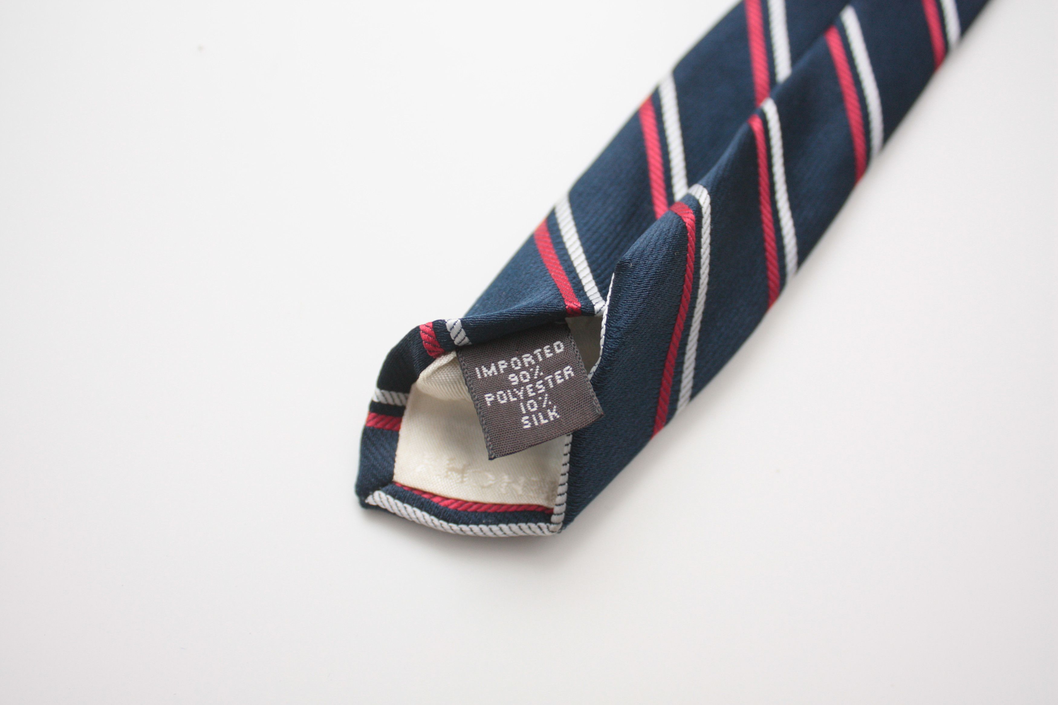 Givenchy Givenchy Monsieur Navy Silk Tie Made In U.S.A. Size ONE SIZE - 5 Thumbnail
