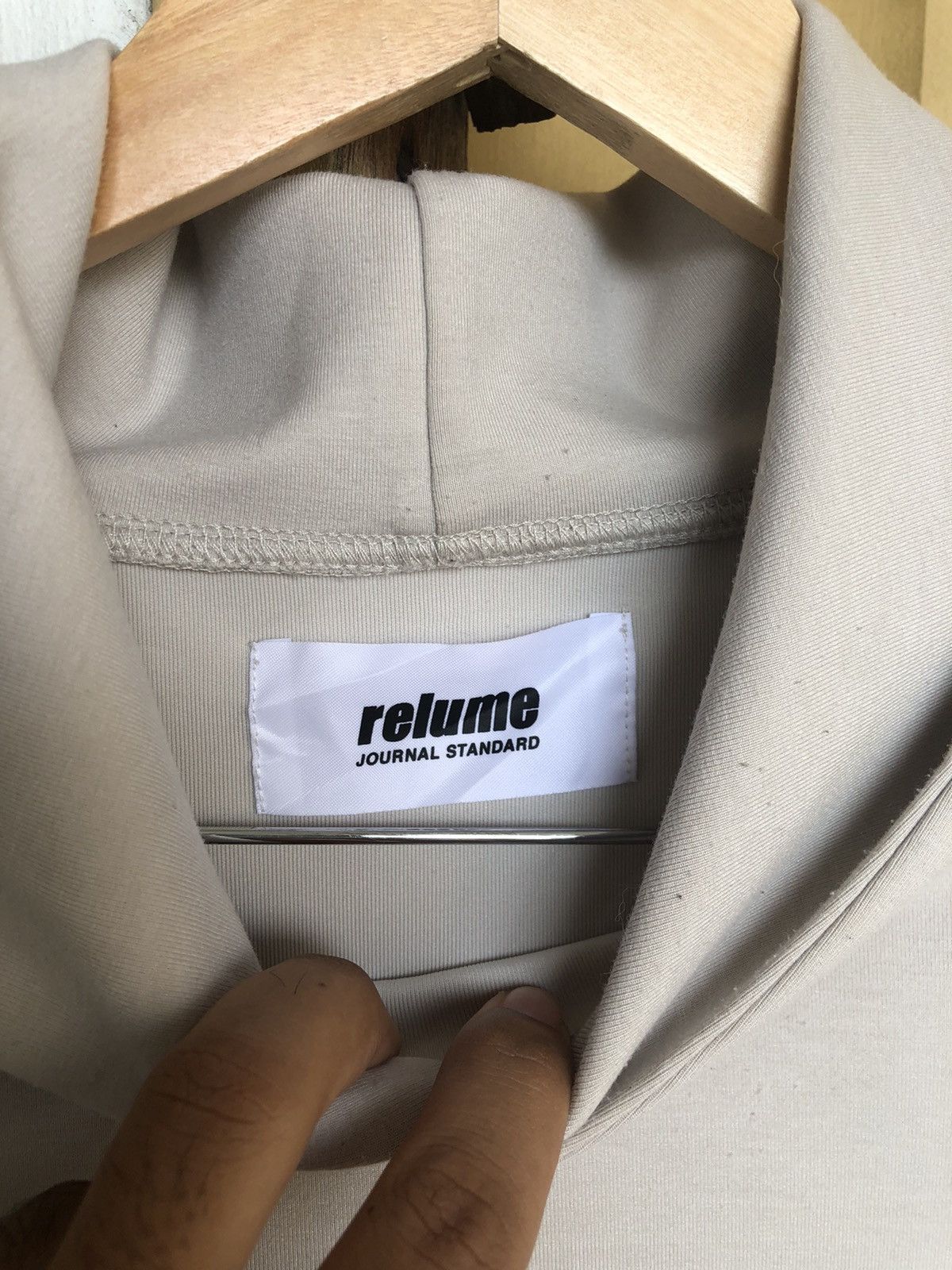 Journal Standard Relume Journal Standard Minimalist Style Hoodie Size US M / EU 48-50 / 2 - 10 Thumbnail