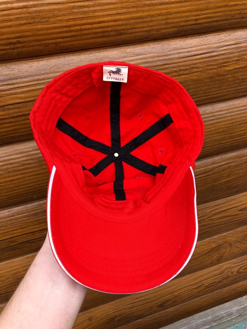 Ferrari × Fila × Vintage Vintage Ferrari cap racing fila red with big logo Size ONE SIZE - 6 Thumbnail