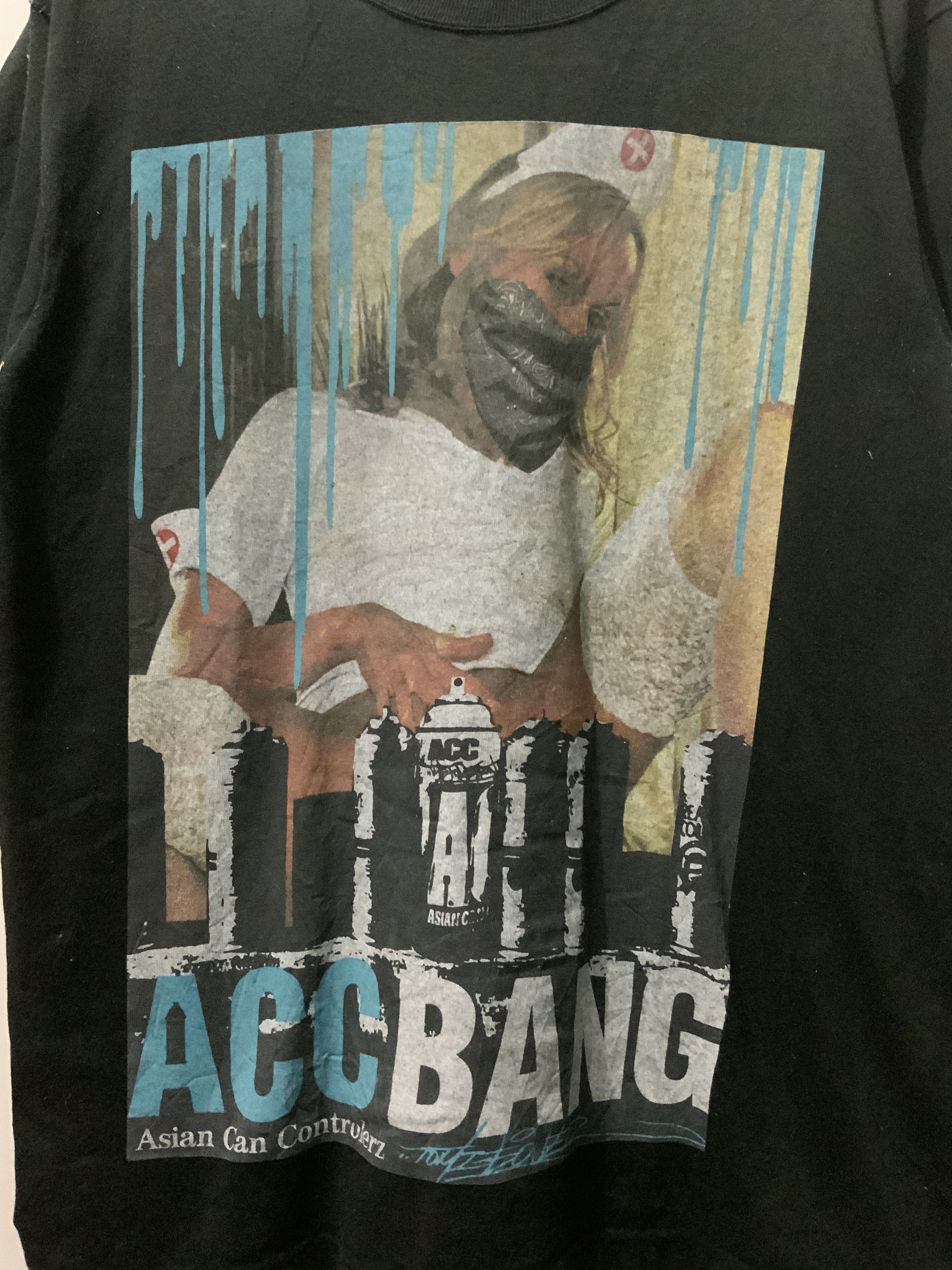 If Six Was Nine Asian Can Controlerz ACC Nurse Pus*y Avant Garde Tee Size US M / EU 48-50 / 2 - 5 Thumbnail
