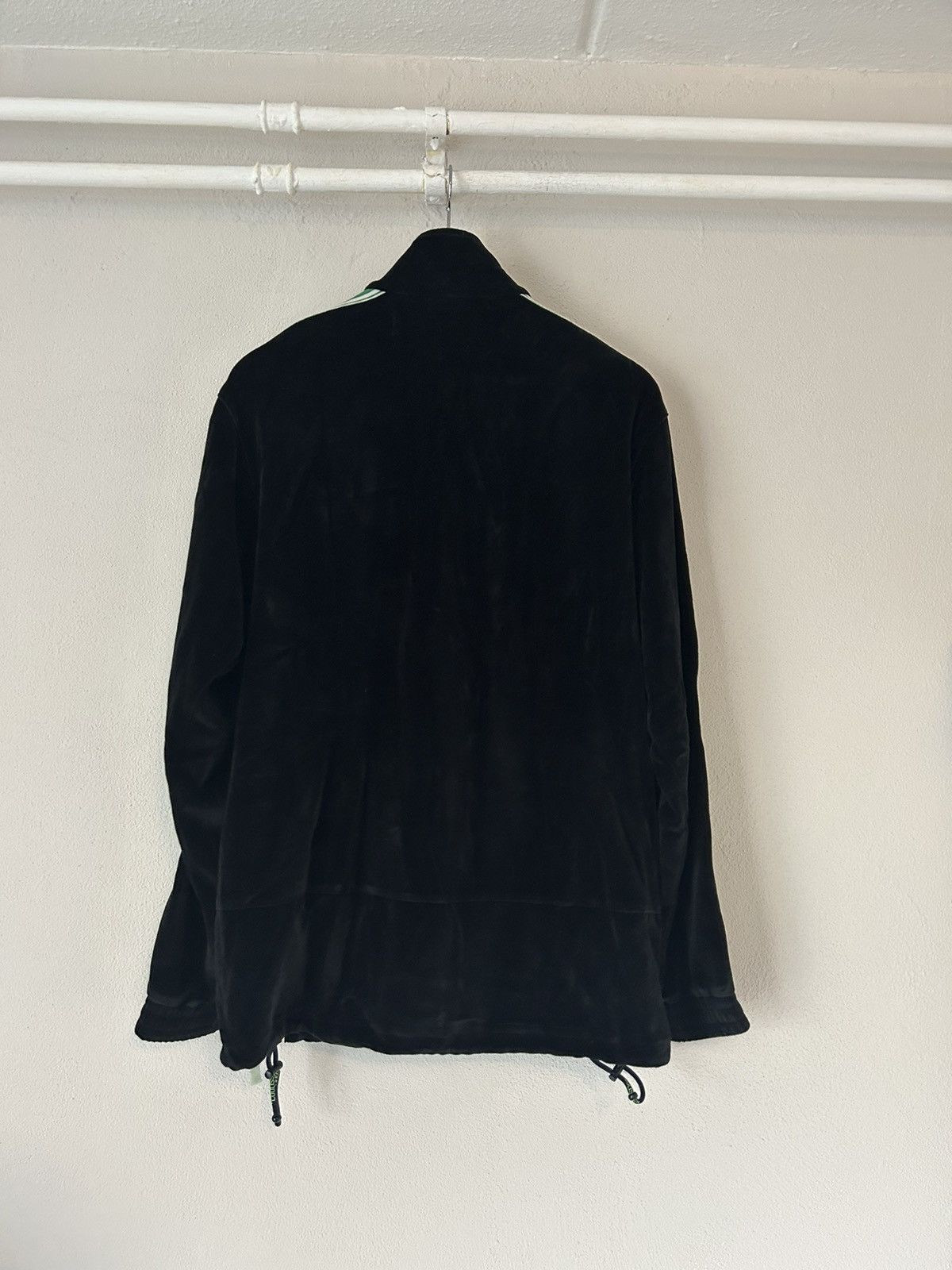 Off-White Off-White Velour Track Jacket Black Green Size US M / EU 48-50 / 2 - 7 Thumbnail