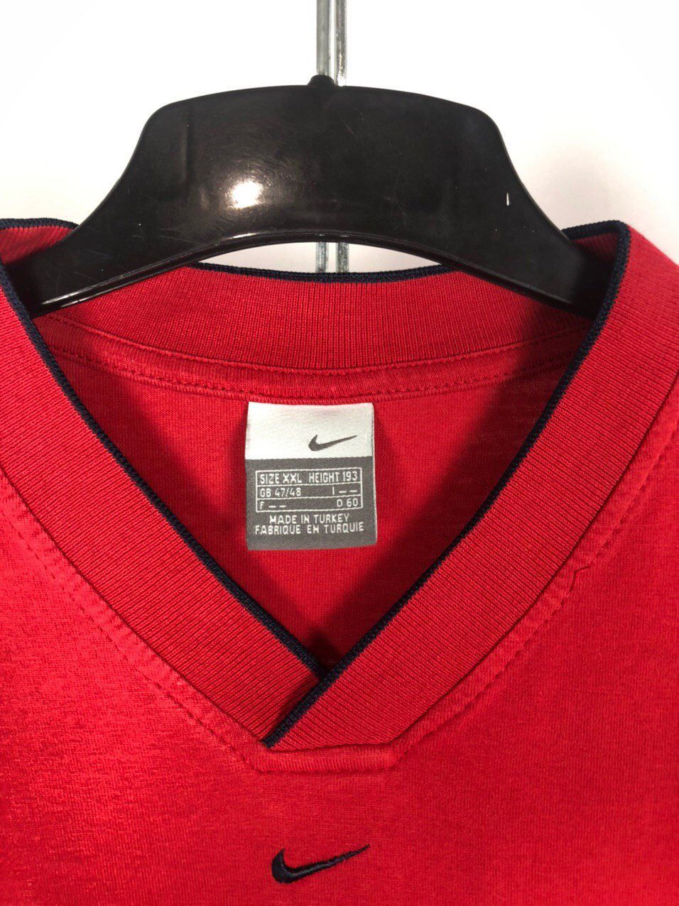 Nike Men’s Nike vintage swoosh t-shirts red size XXL Size US XXL / EU 58 / 5 - 3 Thumbnail