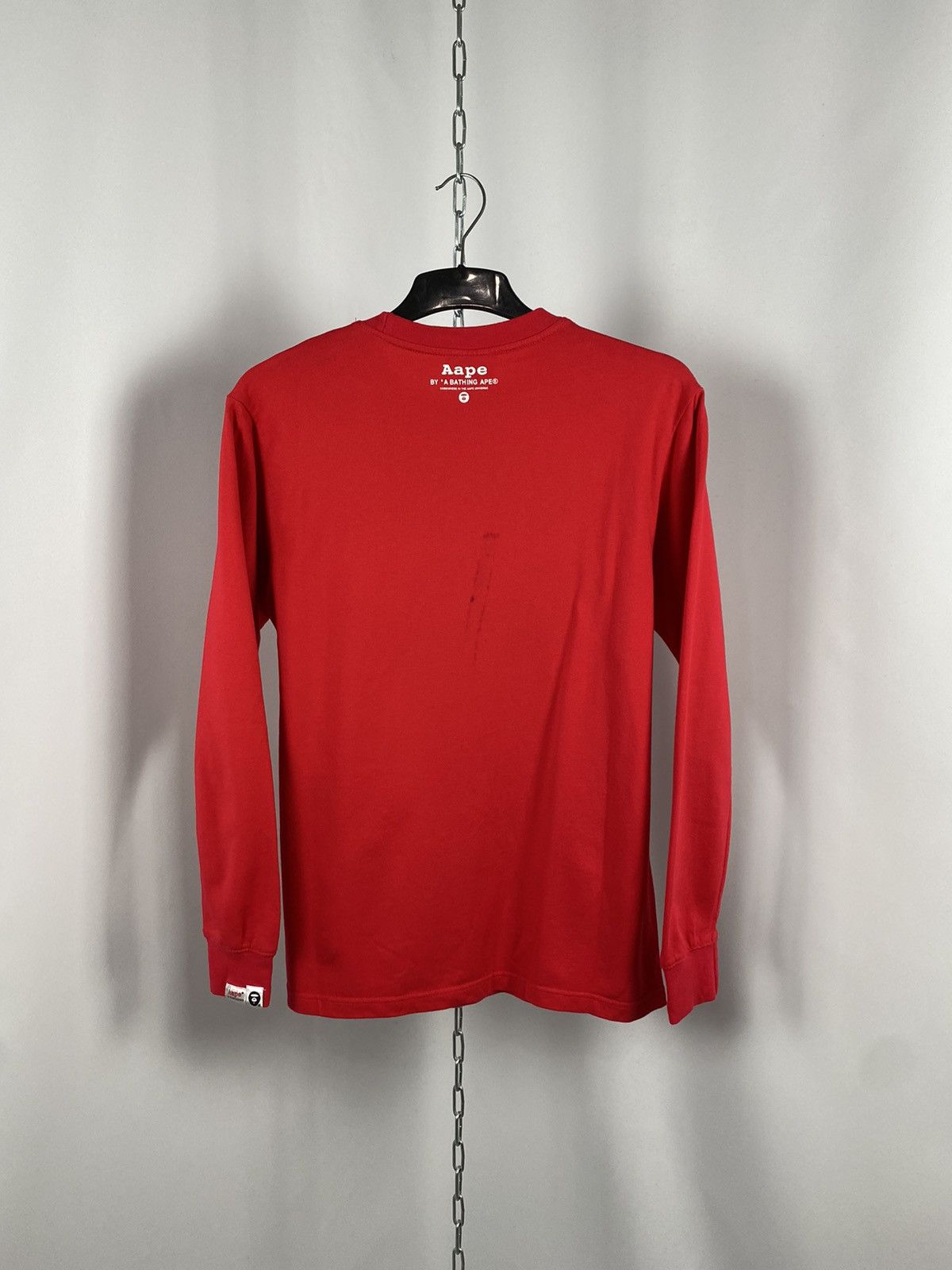 Aape Aape big logo red sweatshirt size XXL Size US XXL / EU 58 / 5 - 6 Thumbnail