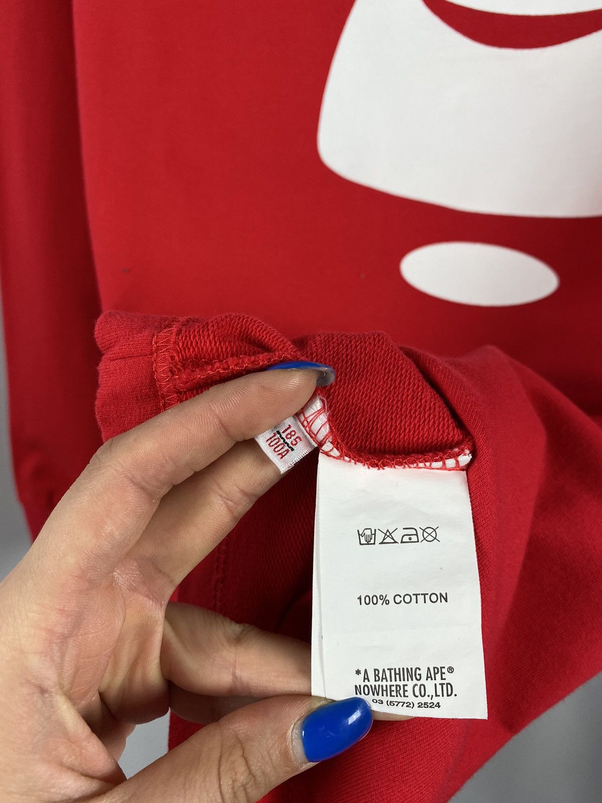 Aape Aape big logo red sweatshirt size XXL Size US XXL / EU 58 / 5 - 5 Thumbnail