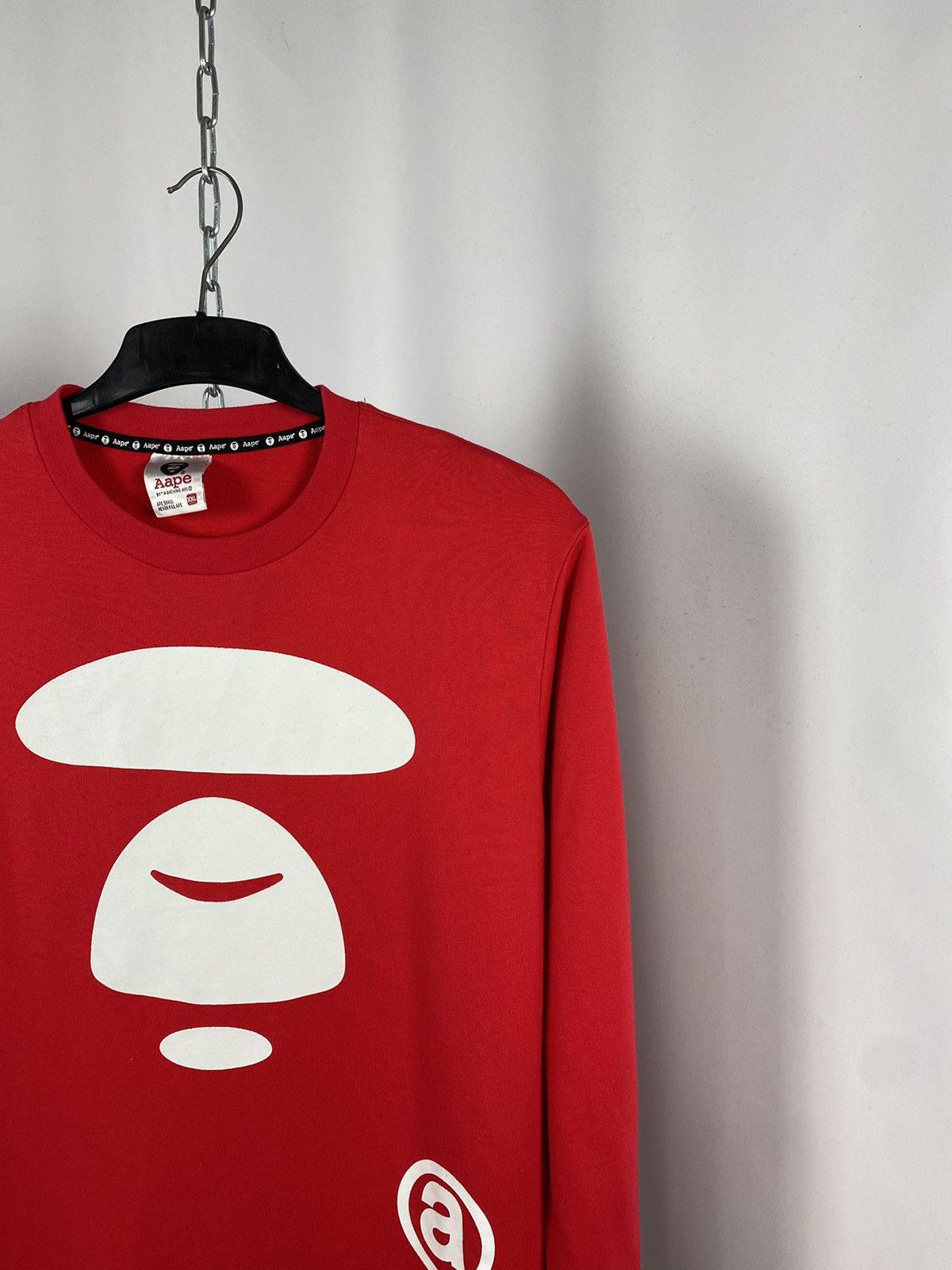 Aape Aape big logo red sweatshirt size XXL Size US XXL / EU 58 / 5 - 2 Thumbnail