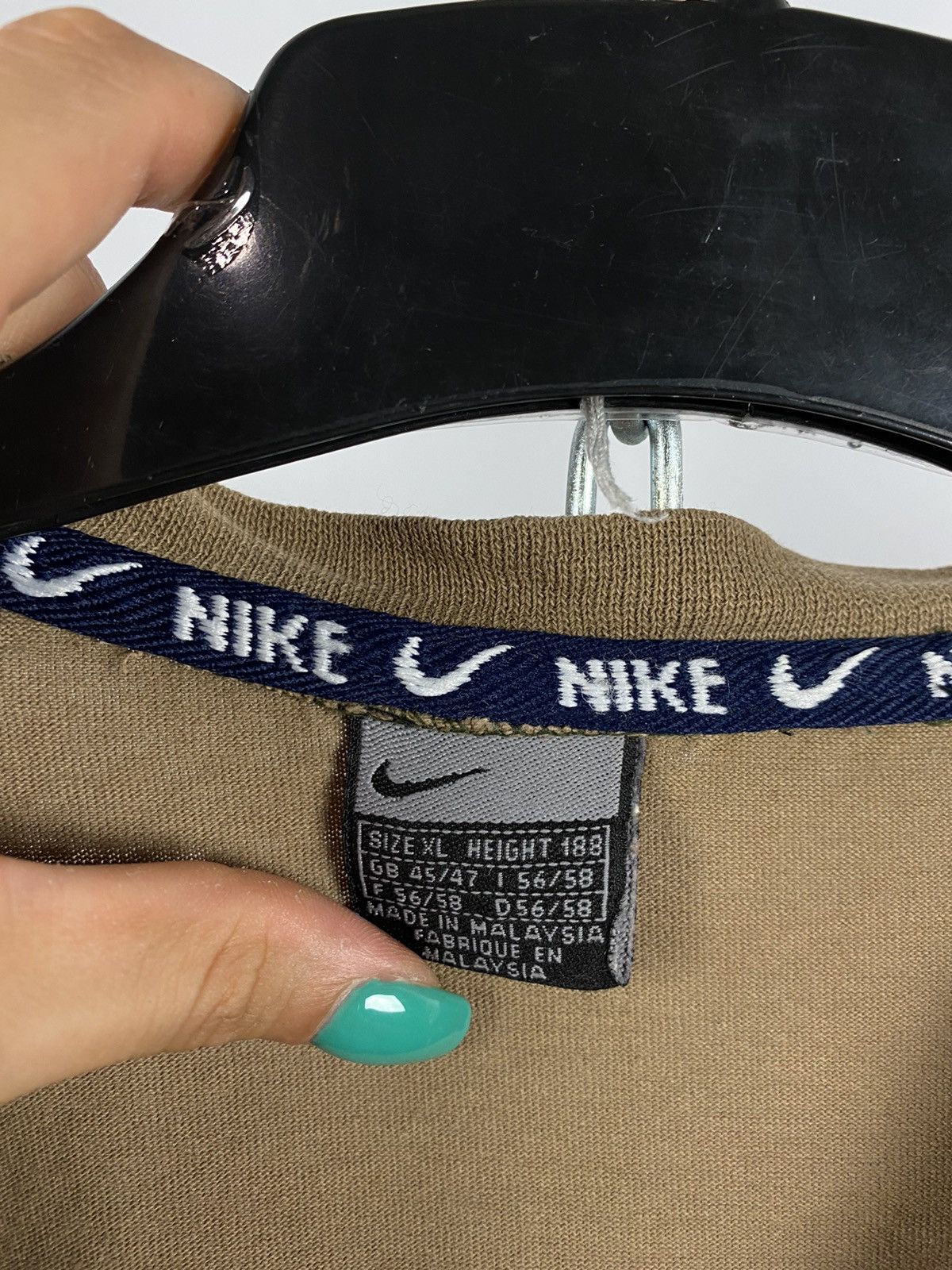 Nike × Vintage Nike vintage T-shirts big logo swoosh size XL Size US XL / EU 56 / 4 - 3 Thumbnail
