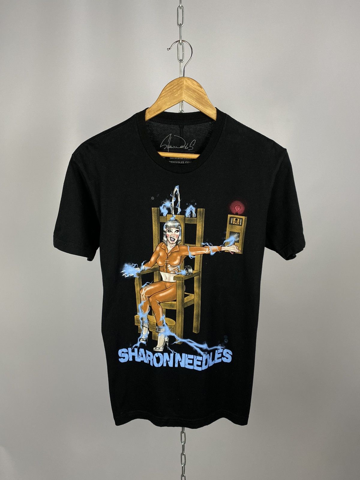 Band Tees Sharon Needles T-shirt streetwear band tee black size S Size US S / EU 44-46 / 1 - 1 Thumbnail