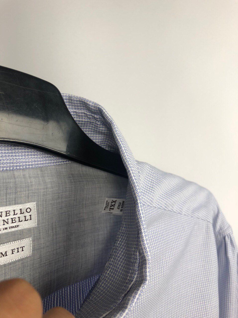 Brunello Cucinelli Men’s Brunello Cocinelli shirts blue size XXL Size US XXL / EU 58 / 5 - 5 Thumbnail