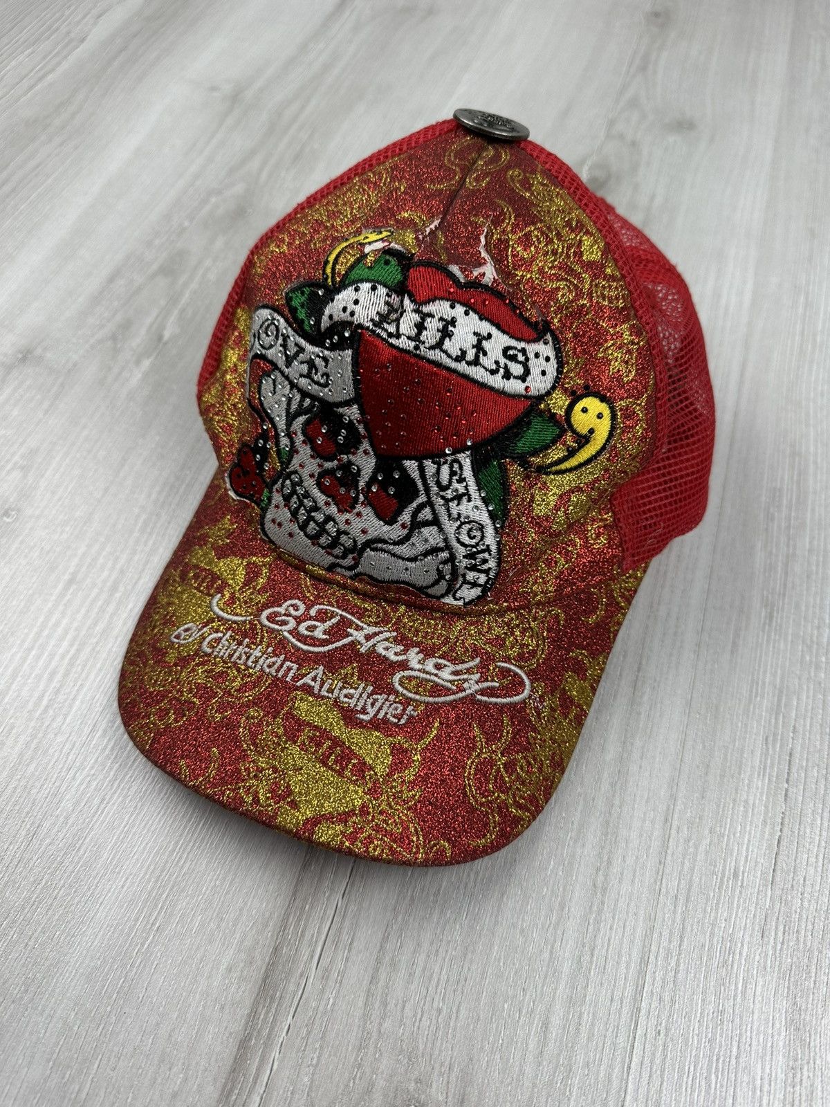Ed Hardy Ed Hardy Cap Size ONE SIZE - 1 Thumbnail