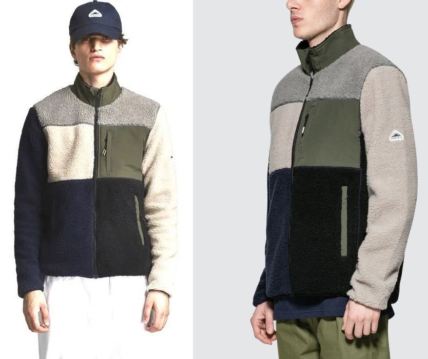 Penfield Penfield Mattawa Supreme Fleece Sherpa Color Block Jacket Size US S / EU 44-46 / 1 - 2 Thumbnail