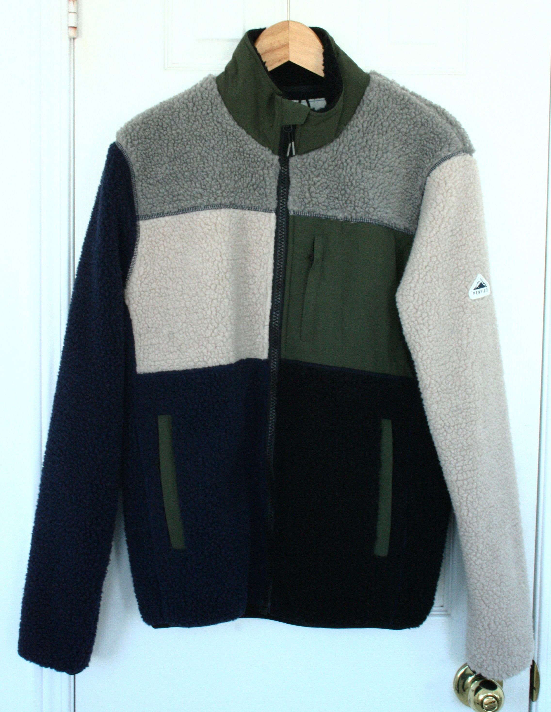 Penfield Penfield Mattawa Supreme Fleece Sherpa Color Block Jacket Size US S / EU 44-46 / 1 - 1 Thumbnail