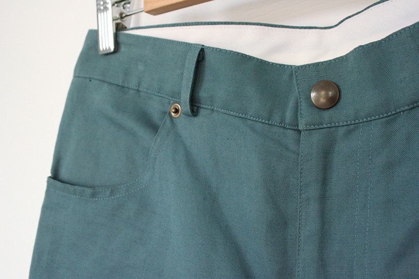 Patrik Ervell Patrik Ervell Cotton Linen Blend Summer Jeans Size US 30 / EU 46 - 7 Thumbnail