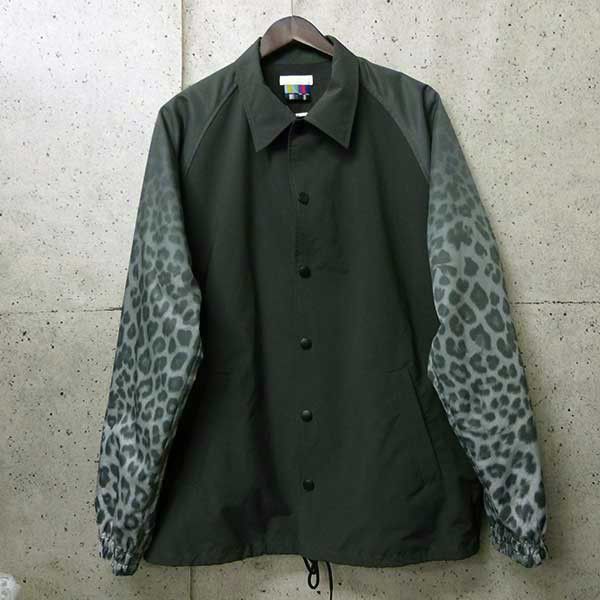 Facetasm Facetasm Leopard Raglan Coach Varsity Jacket Supreme 