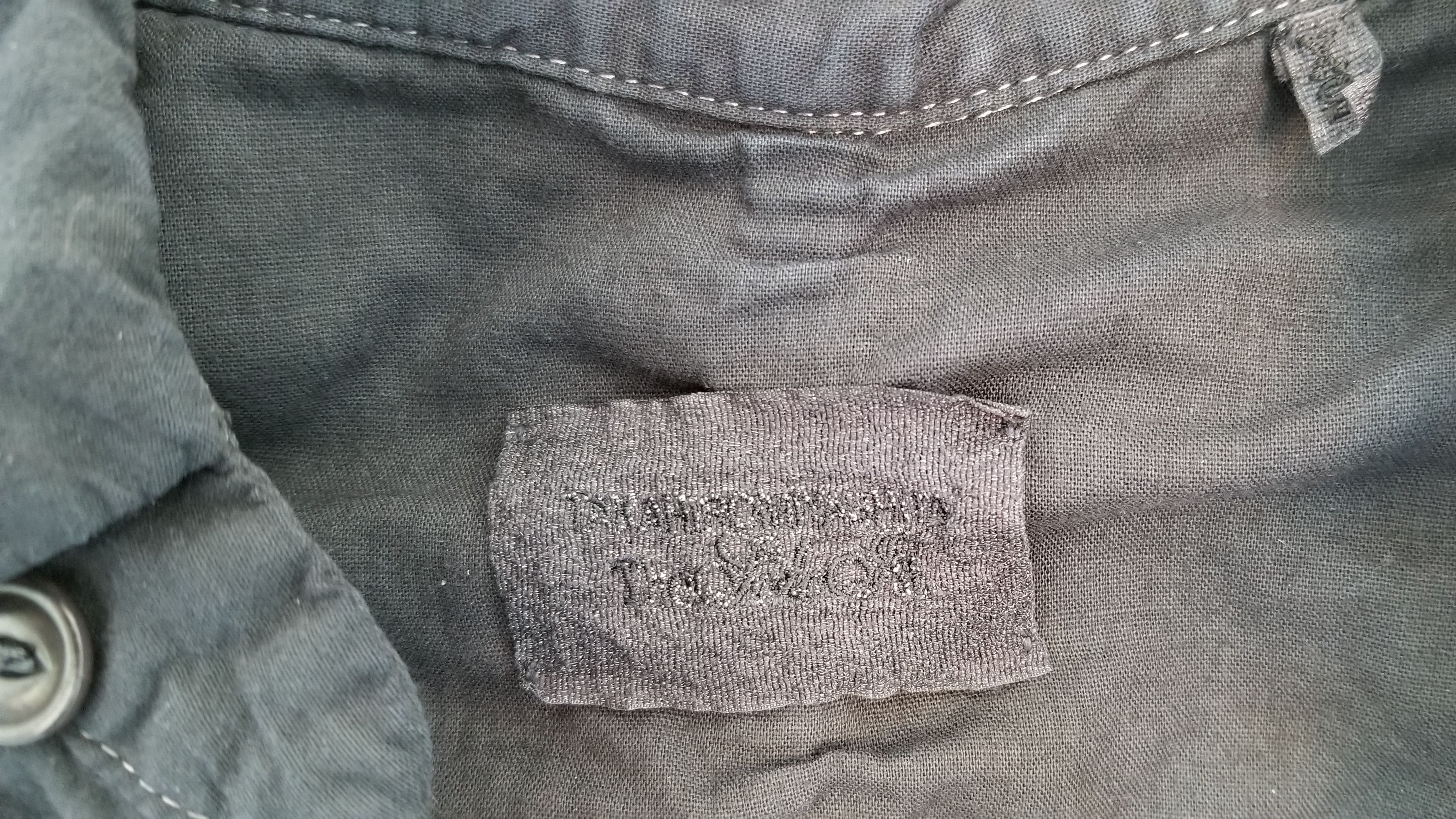 Takahiromiyashita The Soloist. The Soloist Black Garment-Dyed Ann D Shirt Number Nine Size US XS / EU 42 / 0 - 9 Thumbnail