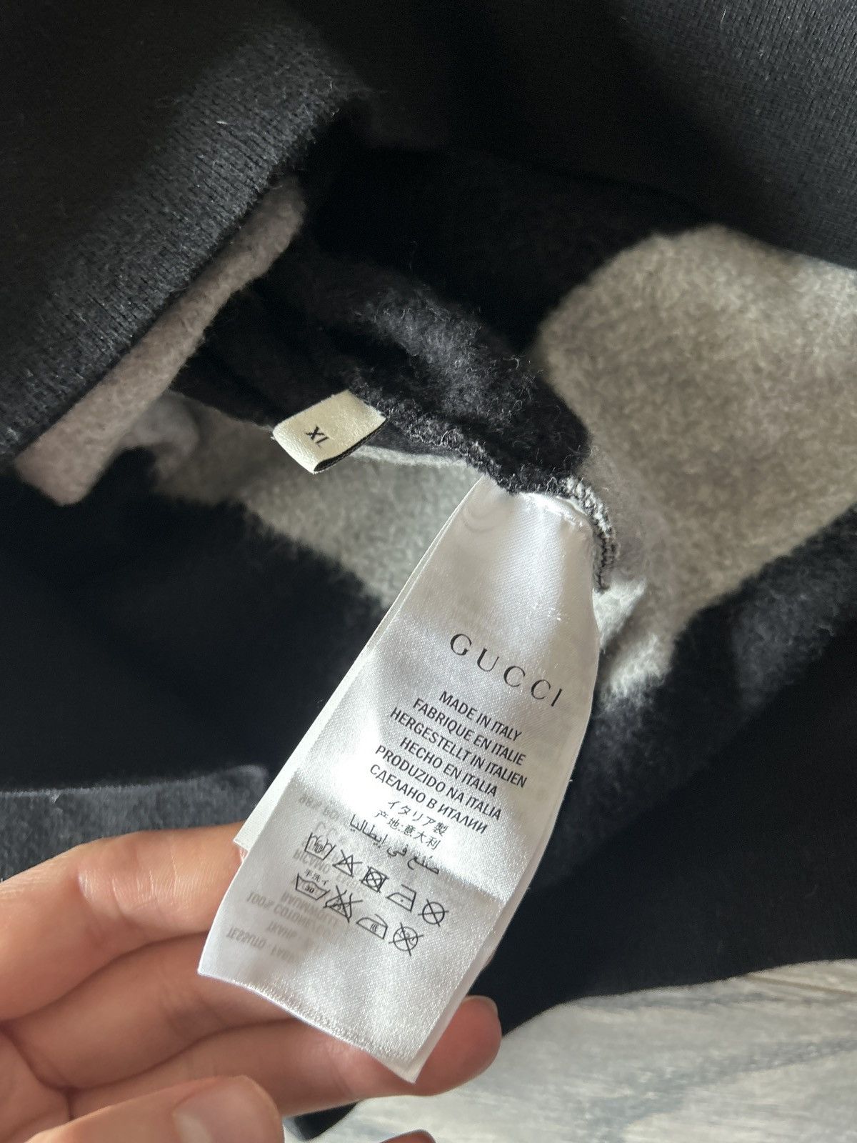 Gucci “Mare Gothicum” Striped Sweatshirt Size US XL / EU 56 / 4 - 9 Thumbnail