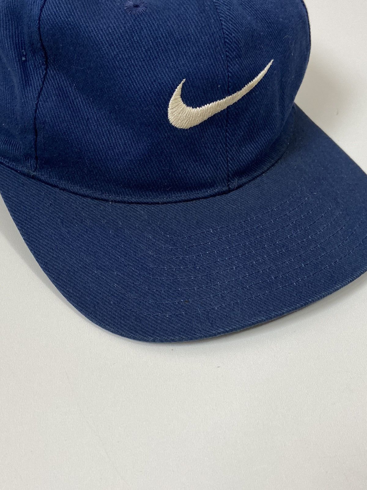 Vintage Nike Vintage Cap Swoosh Hype Style Streetwear Size ONE SIZE - 5 Thumbnail
