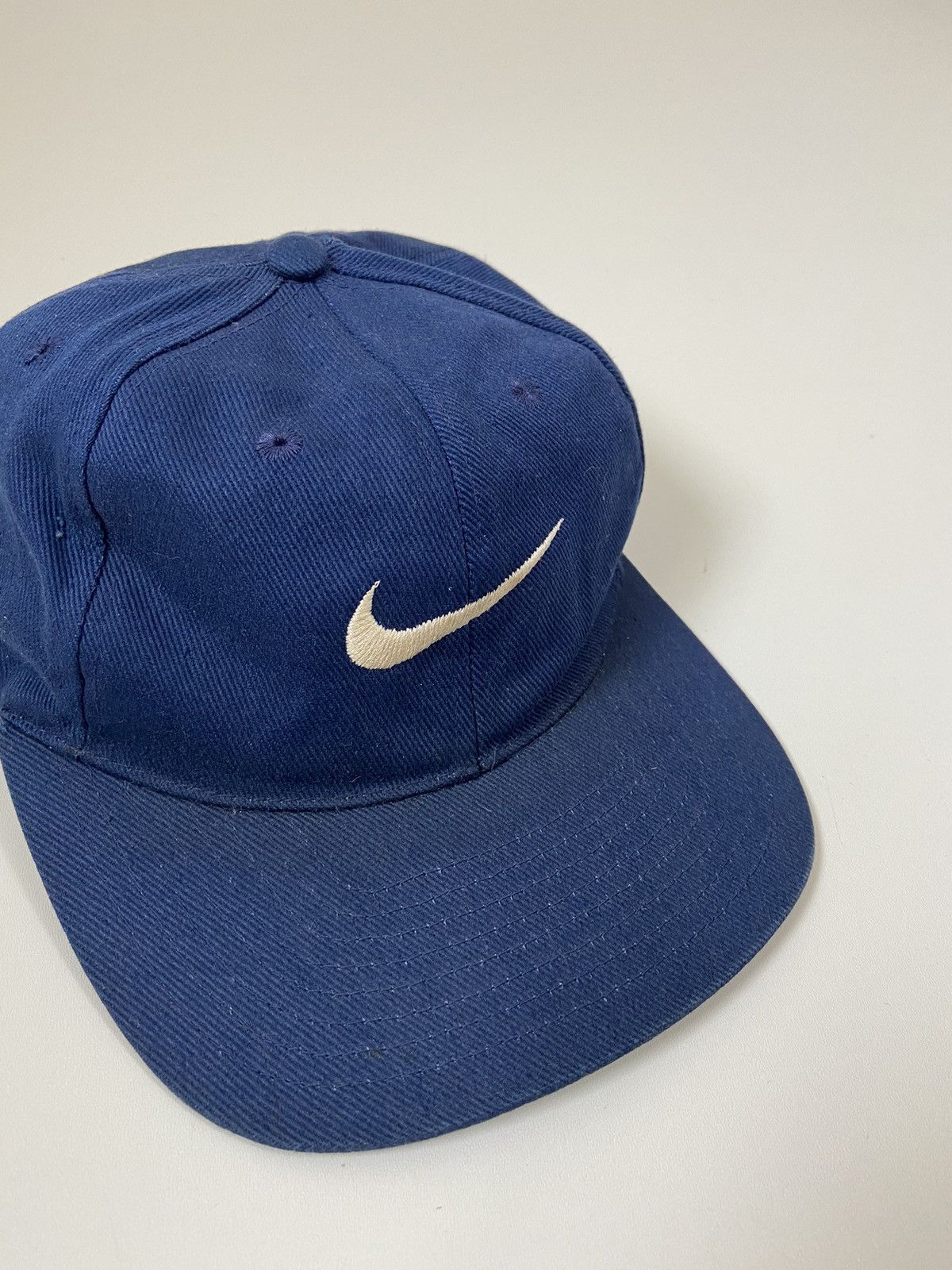 Vintage Nike Vintage Cap Swoosh Hype Style Streetwear Size ONE SIZE - 2 Thumbnail