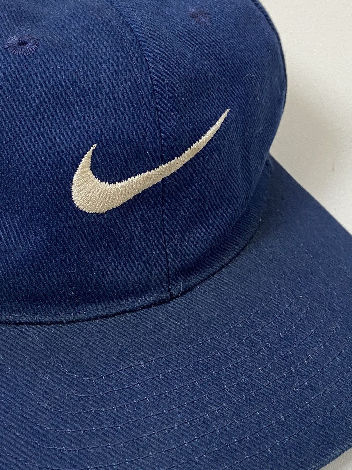 Vintage Nike Vintage Cap Swoosh Hype Style Streetwear Size ONE SIZE - 7 Thumbnail