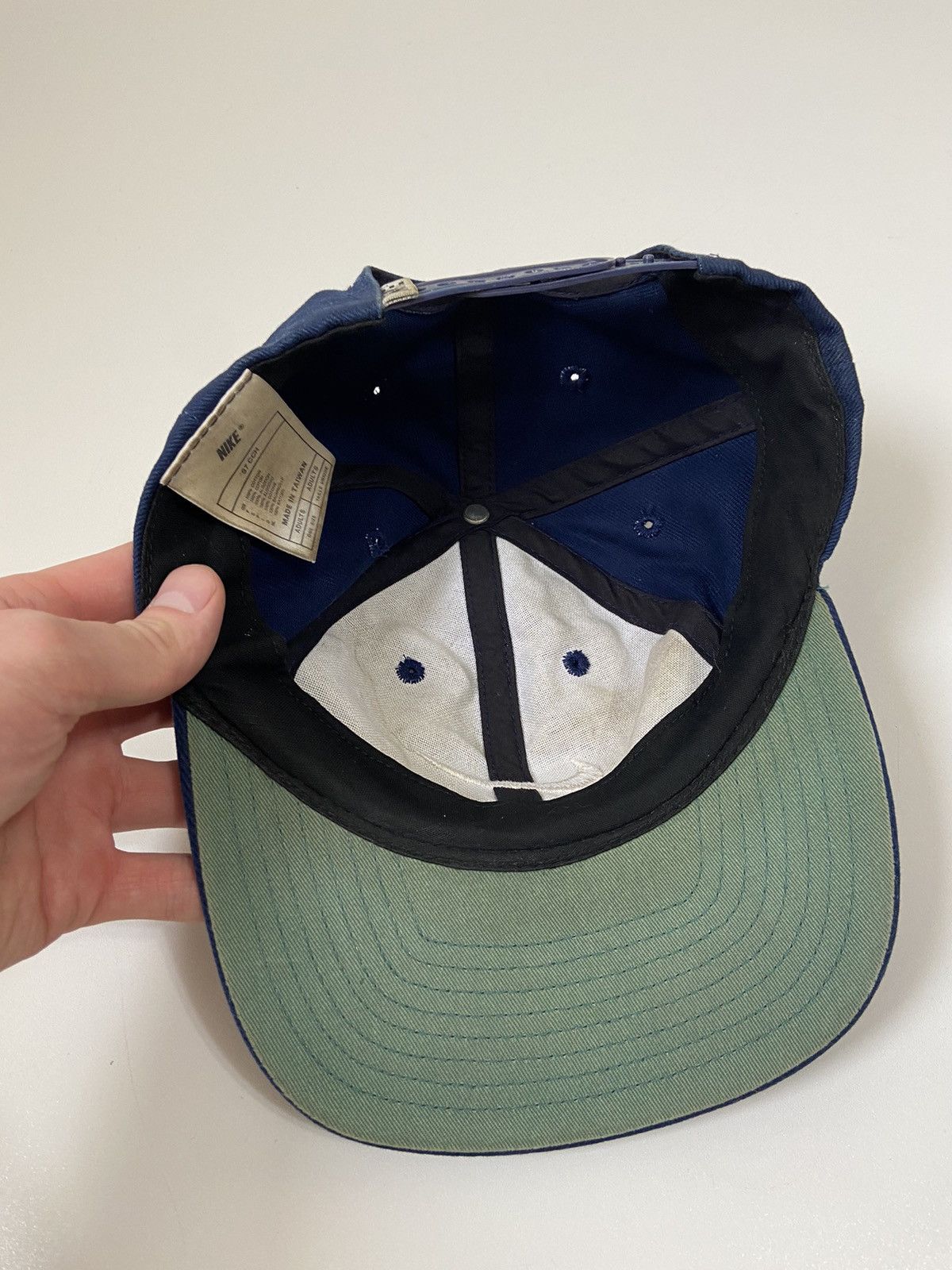 Vintage Nike Vintage Cap Swoosh Hype Style Streetwear Size ONE SIZE - 12 Thumbnail