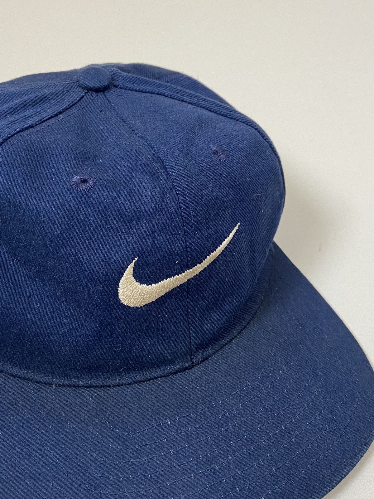 Vintage Nike Vintage Cap Swoosh Hype Style Streetwear Size ONE SIZE - 3 Thumbnail
