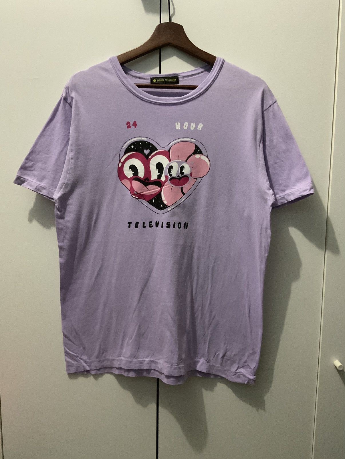 Japanese Brand Vintage 24 Hour Television Mukarami Japan Tee Size US L / EU 52-54 / 3 - 1 Thumbnail