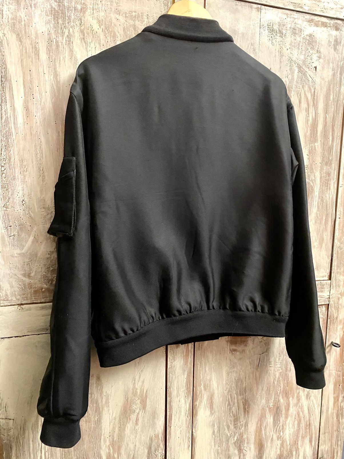 Balenciaga Balenciaga black bi material Bombers 50 fitted Size US M / EU 48-50 / 2 - 10 Thumbnail