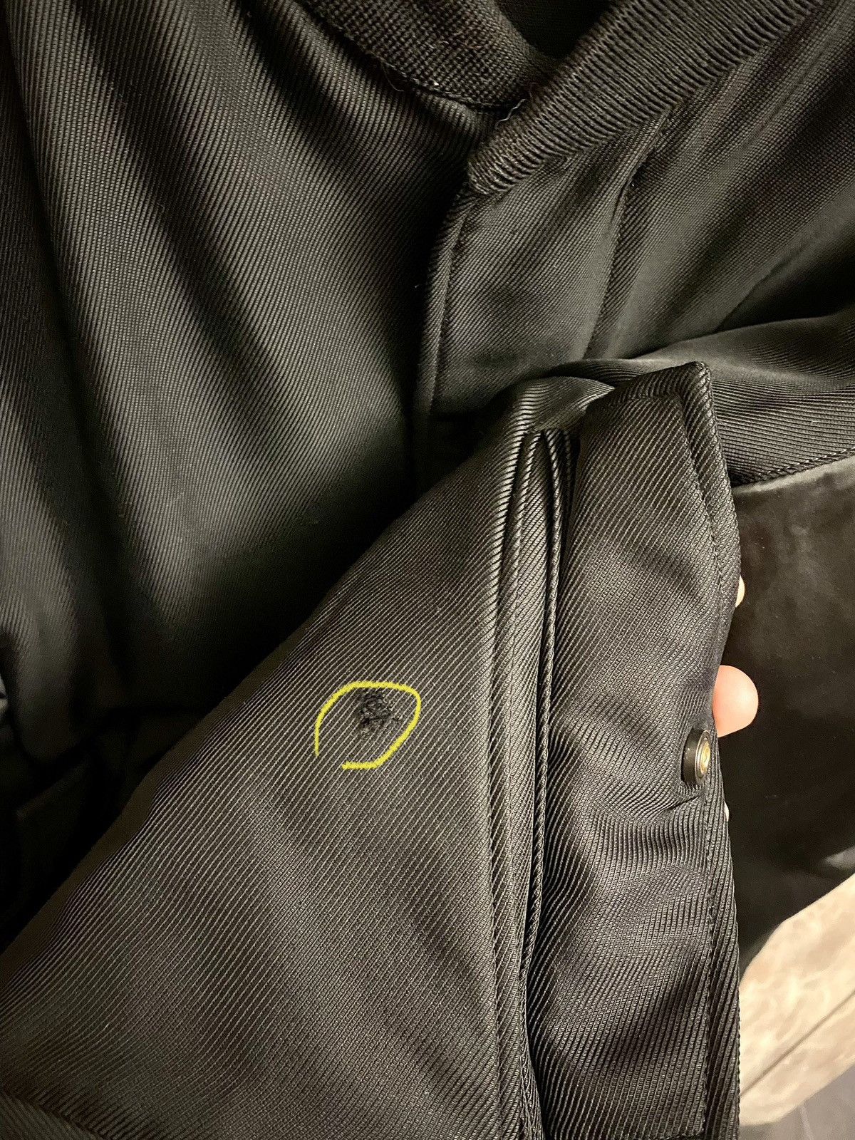 Balenciaga Balenciaga black bi material Bombers 50 fitted Size US M / EU 48-50 / 2 - 18 Thumbnail