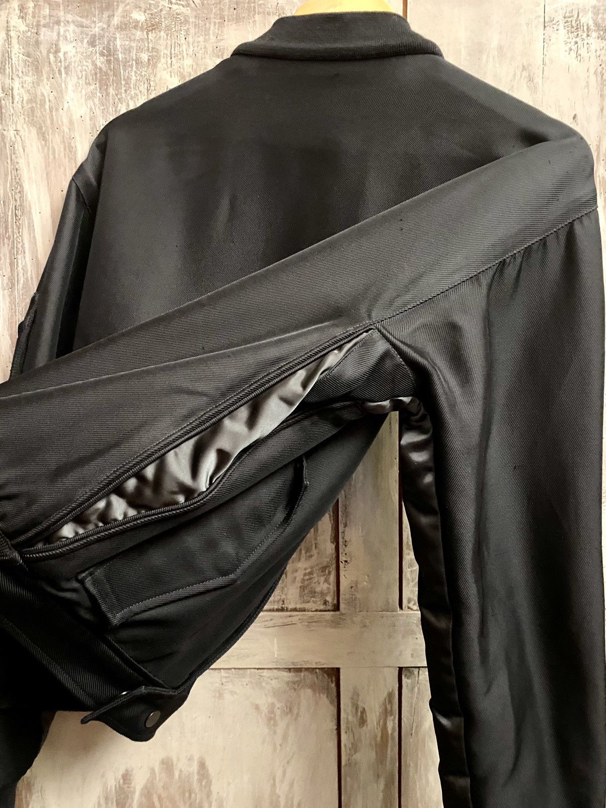 Balenciaga Balenciaga black bi material Bombers 50 fitted Size US M / EU 48-50 / 2 - 8 Thumbnail